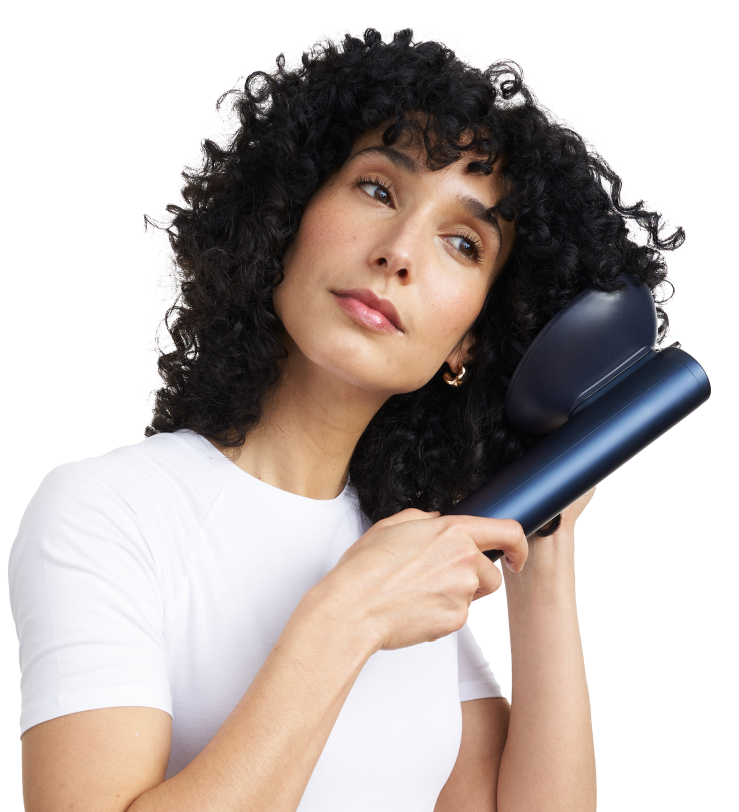 Modelka używająca AirWand